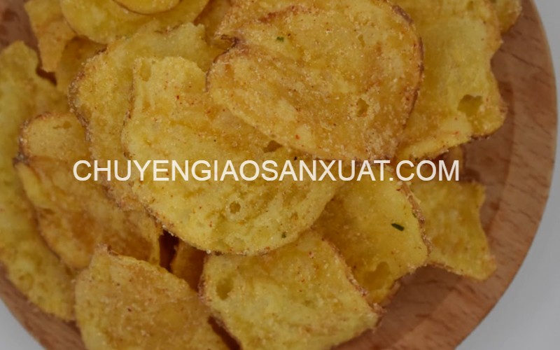 Công nghệ sản xuất khoai tây sấy giòn